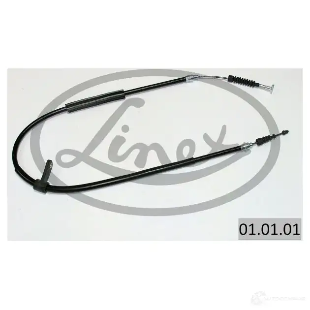 Трос стояночного тормоза LINEX 1437572602 L02MMP J 010101