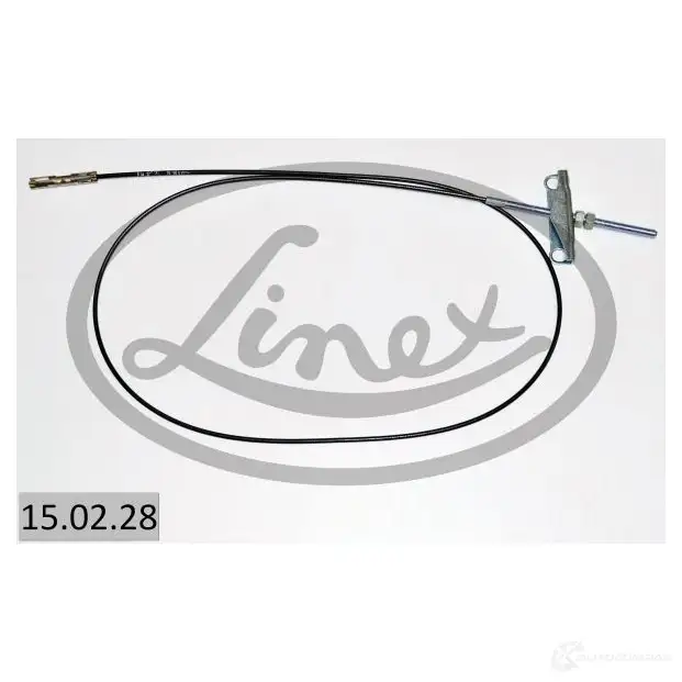 Трос стояночного тормоза LINEX C9VHP 2D 150228 1437572668