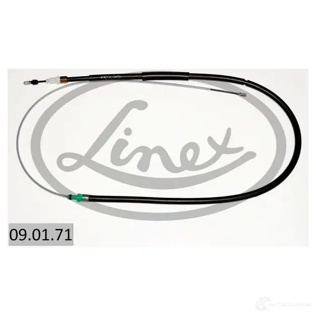 Трос стояночного тормоза LINEX 090171 1437572654 TE UCO