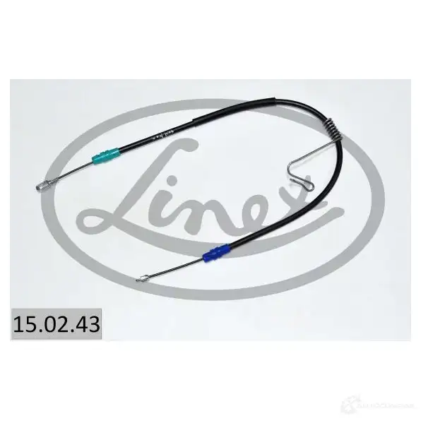 Трос стояночного тормоза LINEX 1437572765 FQ5 6V 150243