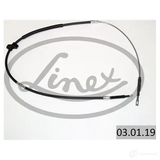 Трос стояночного тормоза LINEX NYA4 TMX 030119 1437572794