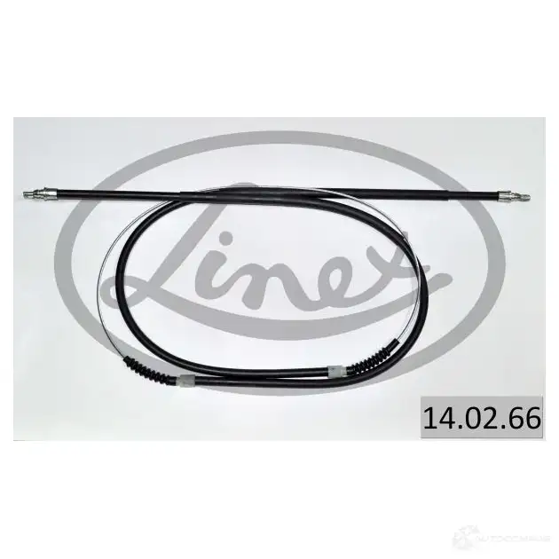 Трос стояночного тормоза LINEX 140266 YP 10QP 1437572895