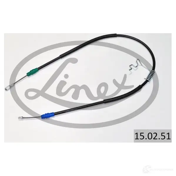 Трос стояночного тормоза LINEX 7 41CU26 1437572927 150251 изображение 0