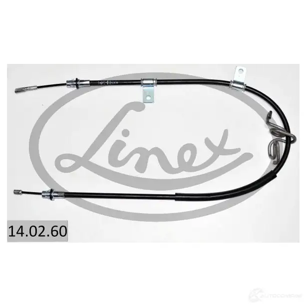 Трос стояночного тормоза LINEX 1437572058 69 TZOR 140260