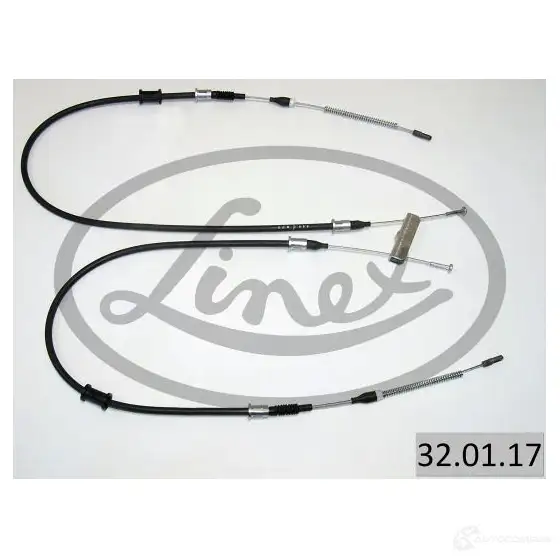 Трос стояночного тормоза LINEX 9B5696 J 320117 1437572774