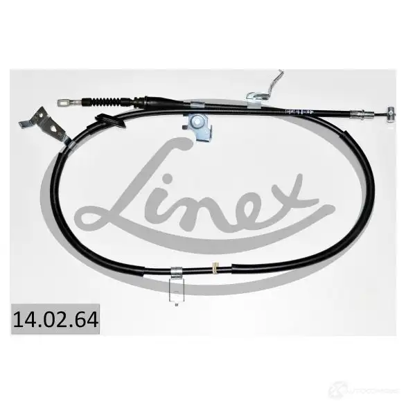 Трос стояночного тормоза LINEX 1437572206 IR7T9 3Z 140264