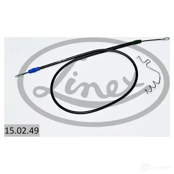 Трос стояночного тормоза LINEX E 3V7R 1437572897 150249