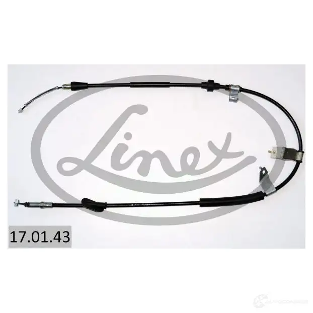 Трос стояночного тормоза LINEX 170143 PXY YAT 1437572306