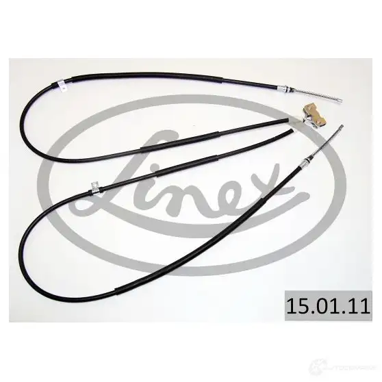 Трос стояночного тормоза LINEX 150111 1437572413 6XWK H изображение 0