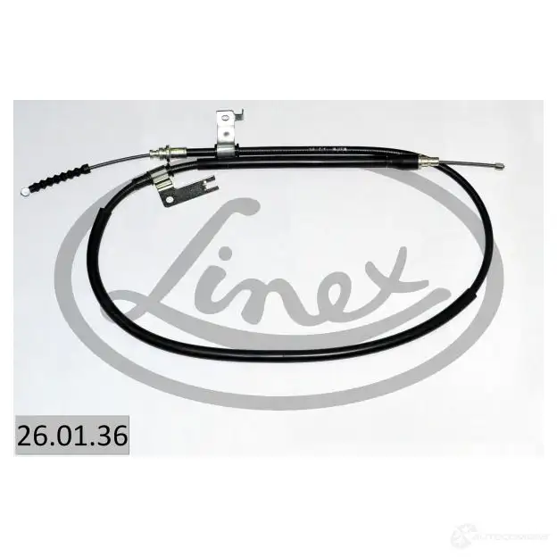 Трос стояночного тормоза LINEX 260136 1437572685 7 GPRQB