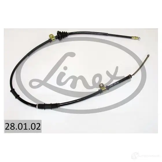 Трос стояночного тормоза LINEX 1437572636 280102 160 ICG