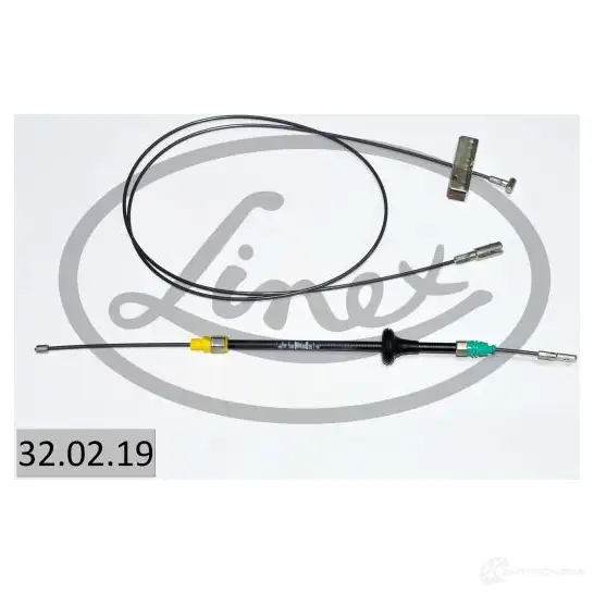 Трос стояночного тормоза LINEX 320219 1437572497 A9 BVC4