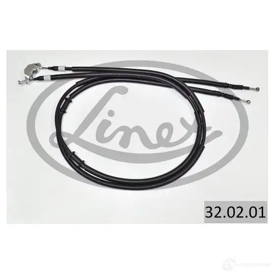 Трос стояночного тормоза LINEX 1437572537 320201 6F WKR изображение 0