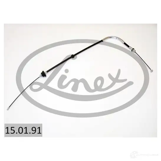 Трос стояночного тормоза LINEX 1437572566 WR58 F 150191
