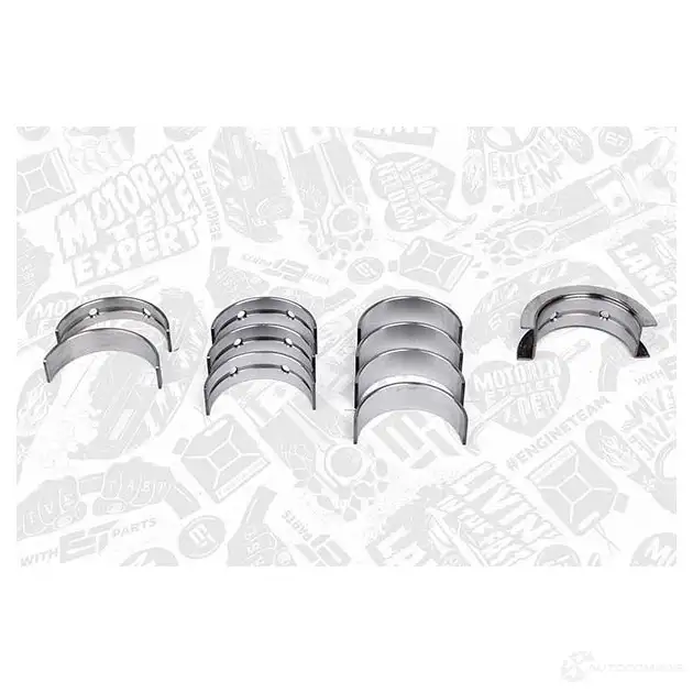 Коренные вкладыши коленвала ET ENGINETEAM 8592779015368 HUPYE NW lh002725 3431701 - Изображение 1