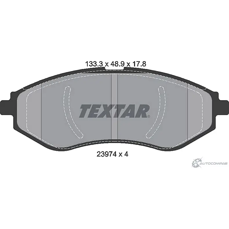 Комплект тормозов, дисковый тормозной механизм BrakeBox, Pad and Disc Kit TEXTAR 89000 0172 89017200 1193589072 89000 0172 0 1 изображение 0