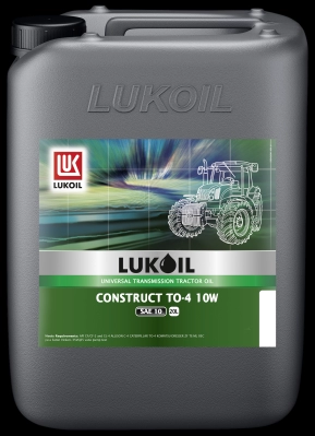Трансмиссионное масло CONSTRUCT TO-4 SAE 10 W LUKOIL 1441021726 58354041 RDS2 OA