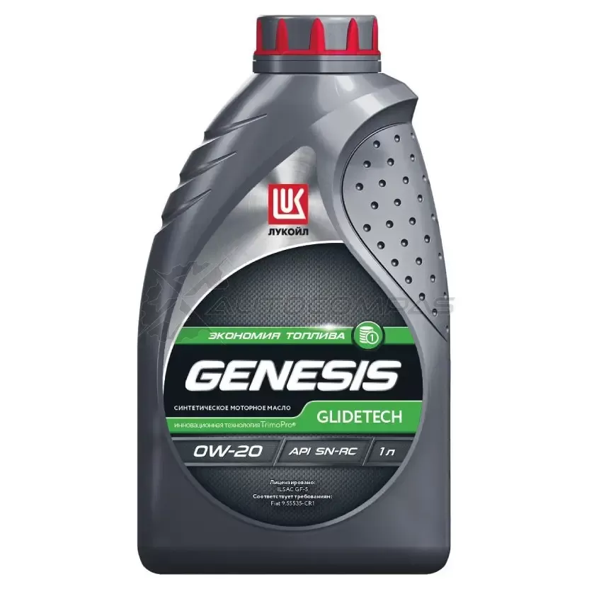 Моторное масло GENESIS GLIDETECH 0W-20 - 1 л LUKOIL 2HCQE7 J 1625680 1441174137 изображение 0