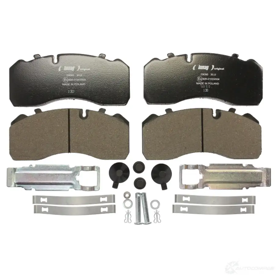 Тормозные колодки, комплект LUMAG 6WY3 S 1437545793 290950090110 изображение 0