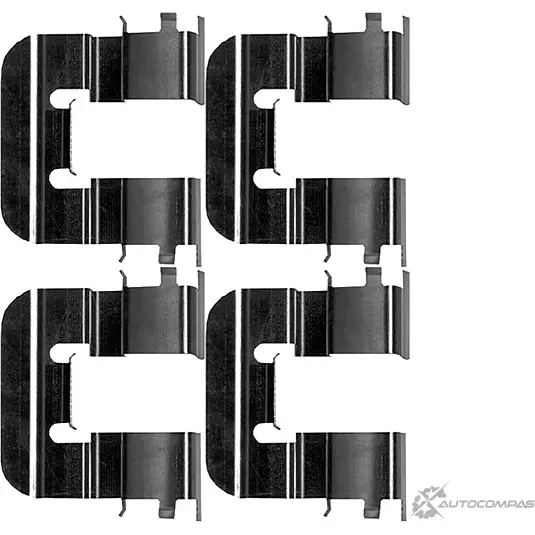 Ремкомплект колодок MINTEX MBA0024 TZ7 UP 1437029230