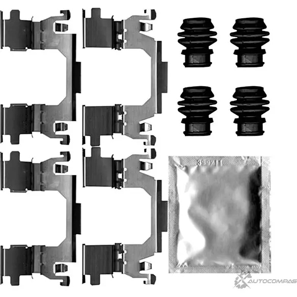 Ремкомплект колодок MINTEX MBA0061 1437029245 Q Z2L1 изображение 0