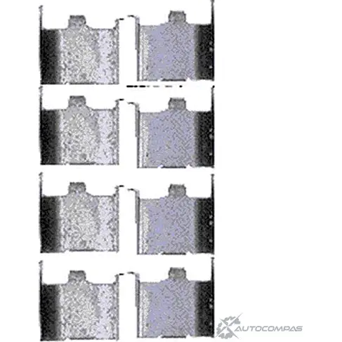 Ремкомплект колодок MINTEX MBA1132 97200 0299 97200 0299 9 1 828231