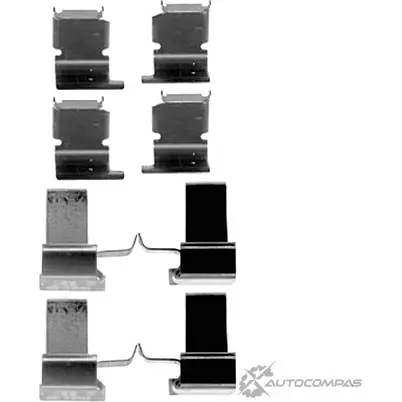 Ремкомплект колодок MINTEX 97200 0530 97200 0530 9 1 MBA1262 828343