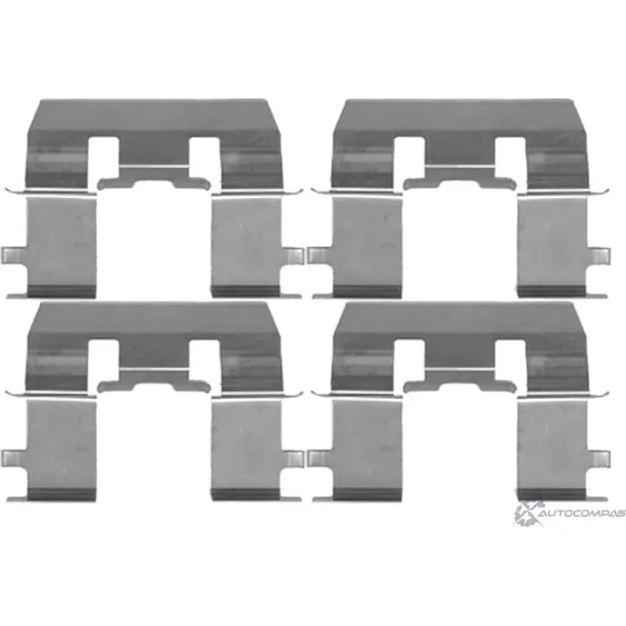 Ремкомплект колодок MINTEX MBA1281 828361 97200 0613 9 1 97200 0613