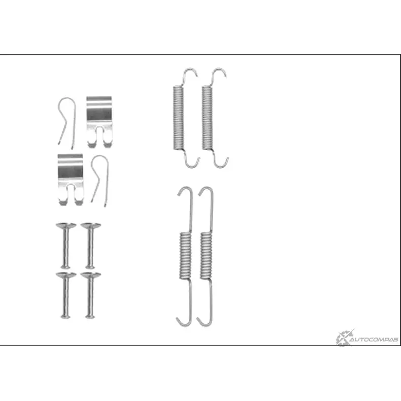 Ремкомплект колодок MINTEX MBA13 S26TW1U 828377 97401 0427 9 1