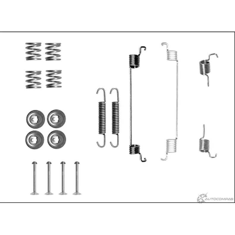 Ремкомплект колодок MINTEX RMI2F MBA14 828393 97401 0397 9 1