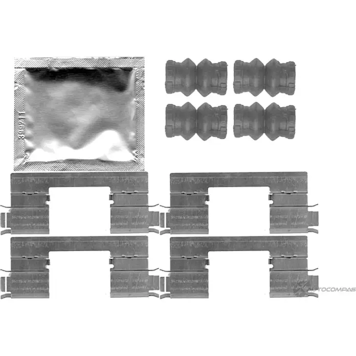 Ремкомплект колодок MINTEX 97200 0749 97200 0749 9 1 MBA1798 828583