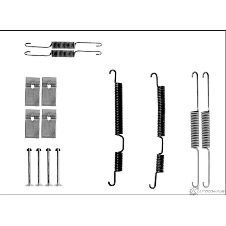 Ремкомплект колодок MINTEX MBA35 97401 0401 9 1 828646 C3A1K