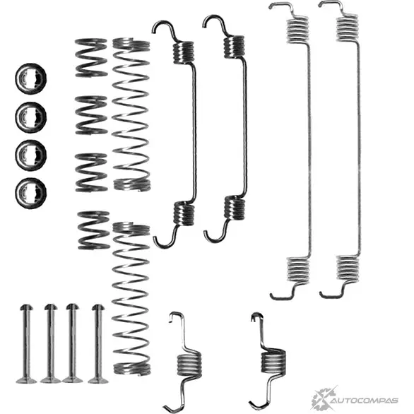 Ремкомплект колодок MINTEX MBA835 97401 0312 828887 97401 0312 9 1