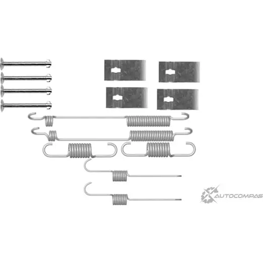 Ремкомплект колодок MINTEX 97401 0343 9 1 MBA846 97401 0343 828897