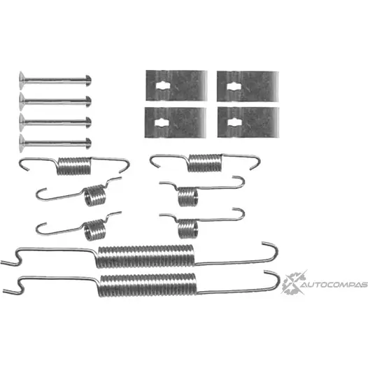 Ремкомплект колодок MINTEX 97401 0382 9 1 828909 MBA863 97401 0382