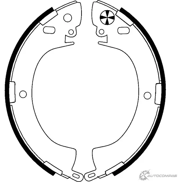 Тормозные колодки MINTEX 98101 0352 0 4 98101 0352 MFR215 833141 изображение 0