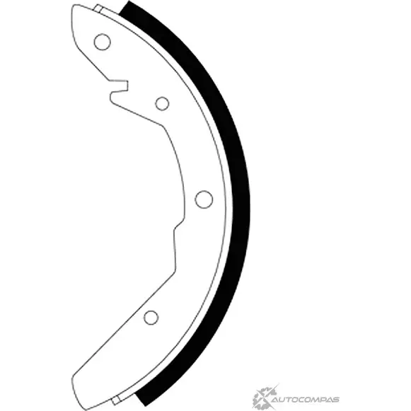 Тормозные колодки MINTEX MFR252 833155 98101 0127 98101 0127 1 4