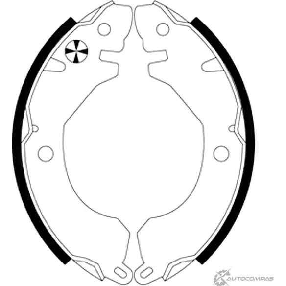 Тормозные колодки MINTEX 833191 MFR302 98101 0368 98101 0368 1 4