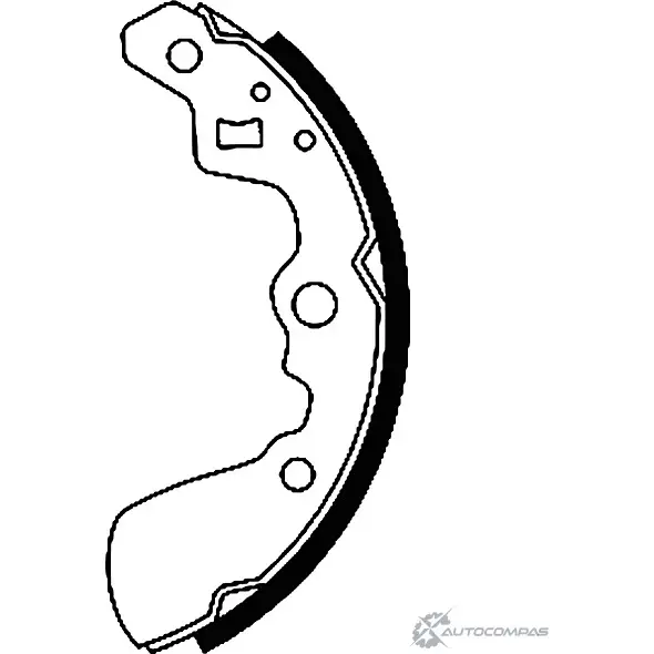 Тормозные колодки MINTEX 833239 98101 0426 98101 0426 0 4 MFR391