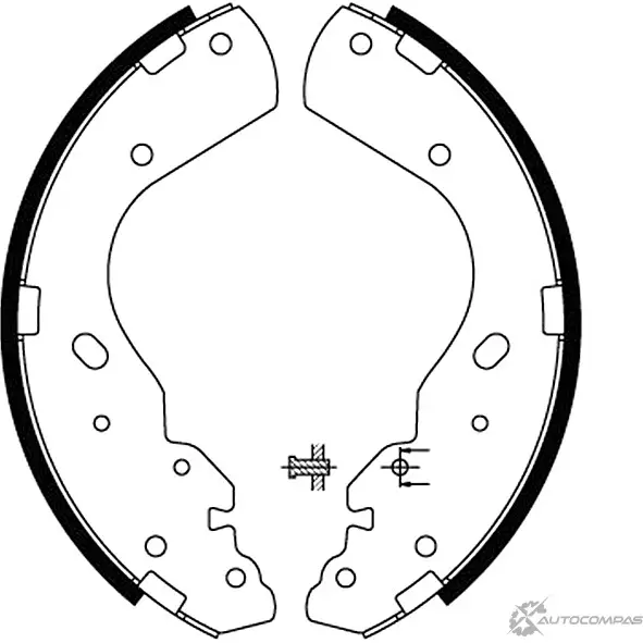 Тормозные колодки MINTEX 98101 0637 98101 0637 0 4 833319 MFR491