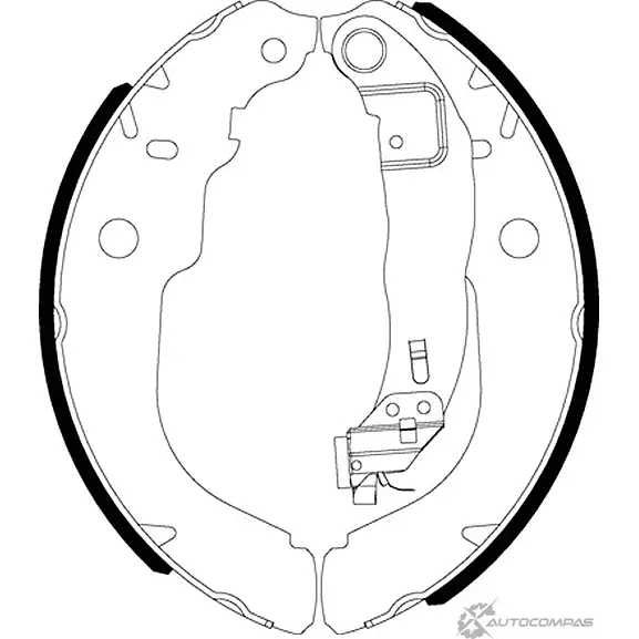 Тормозные колодки MINTEX MFR760 1MPOUA 7 1437029272 изображение 0