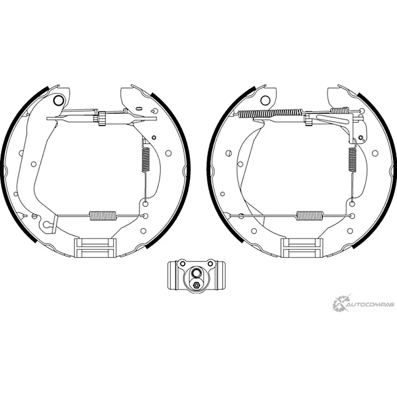 Тормозные колодки MINTEX 83101 0443 83101 0443 1 4 MSK294 833711 изображение 0