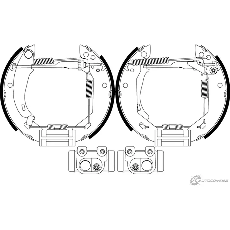 Тормозные колодки MINTEX 84101 0312 1 4 833727 MSP030 84101 0312 изображение 0