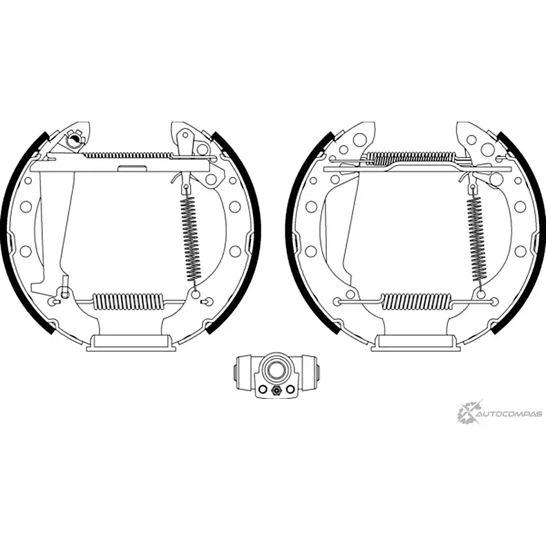 Тормозные колодки MINTEX 833807 MSP121 84101 0447 84101 0447 3 4