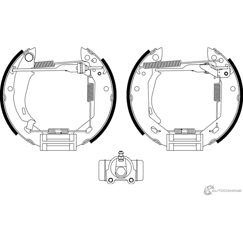 Тормозные колодки MINTEX 84101 0318 MSP125 833811 84101 0318 7 4 изображение 0
