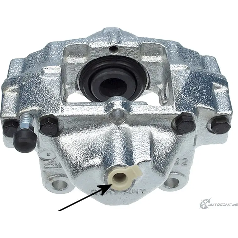 Тормозной суппорт PAGID 2UEY9T 2 76228 1205319678 1E6UJ