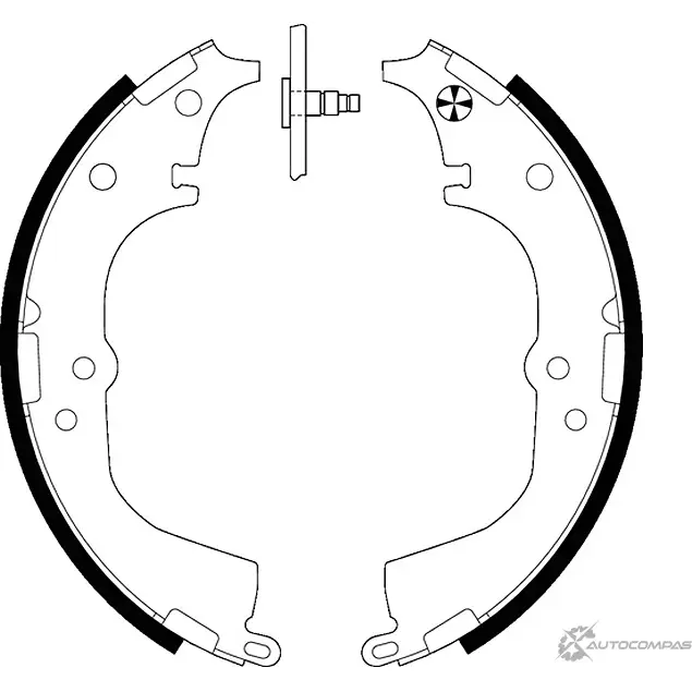 Тормозные колодки, комплект PAGID 1193391118 98101 0509 H9295 98101 0509 0 4 изображение 0