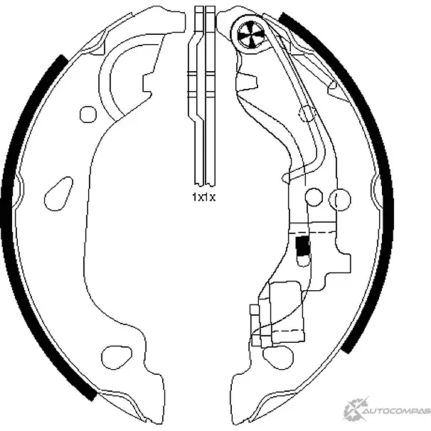 Тормозные колодки, комплект PAGID H9570 98101 0544 0 4 98101 0544 1193391222 изображение 0