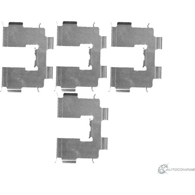 Комплект принадлежностей, дисковая тормозная колодка PAGID 97200 5027 9 1 1193391914 K0275 97200 5027