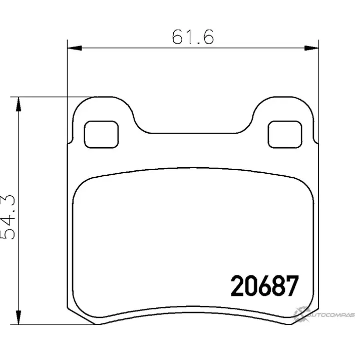 Тормозные колодки, дисковые, комплект PAGID 7315D335 1193393949 T1010 206 87 изображение 0